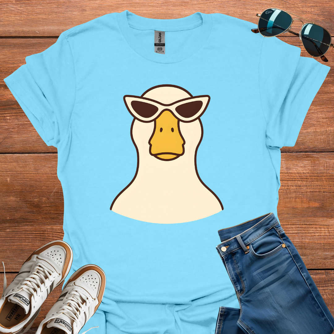 Duck Cat Eye Retro T-Shirt