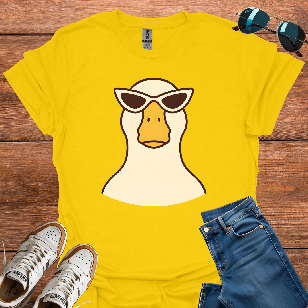 Duck Cat Eye Retro T-Shirt