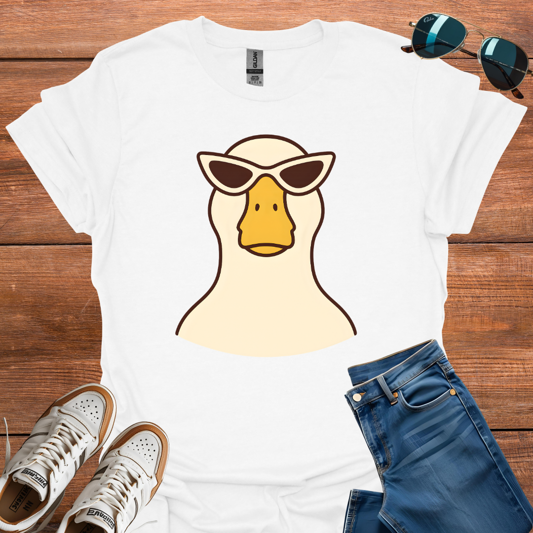 Duck Cat Eye Retro T-Shirt