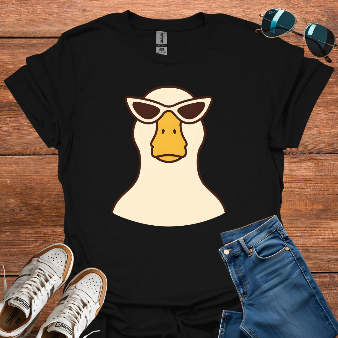 Duck Cat Eye Retro T-Shirt