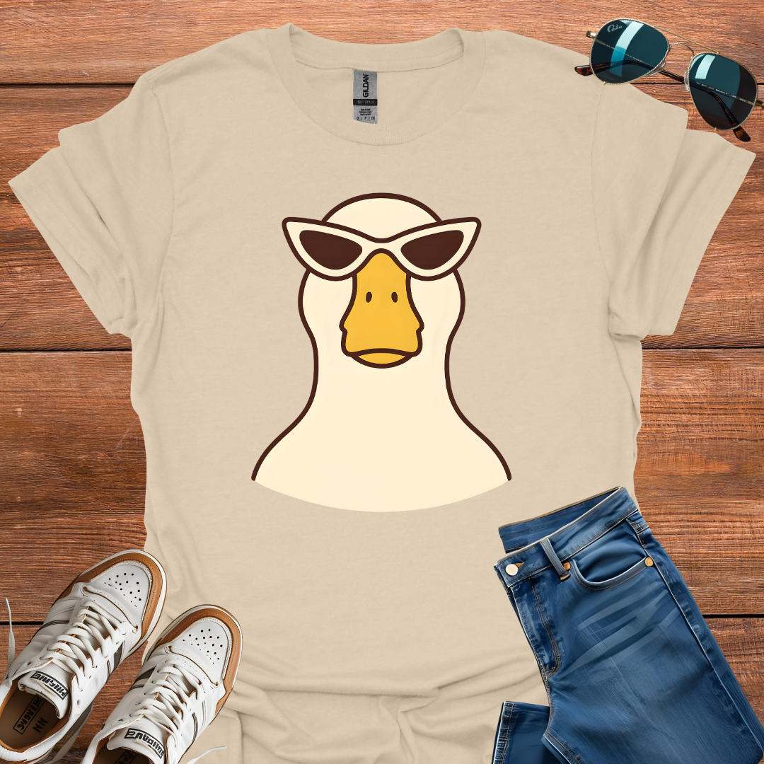 Duck Cat Eye Retro T-Shirt