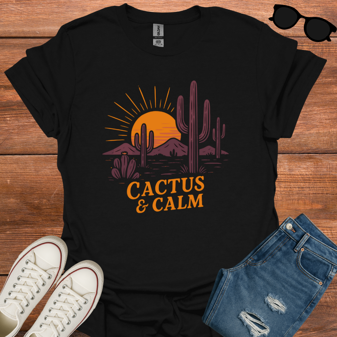 Cactus And Calm T-Shirt