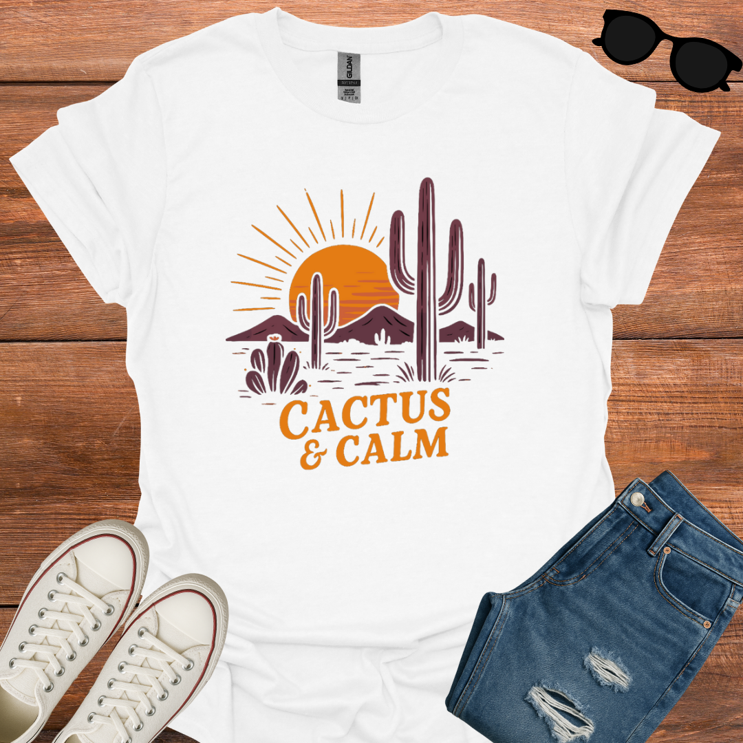 Cactus And Calm T-Shirt