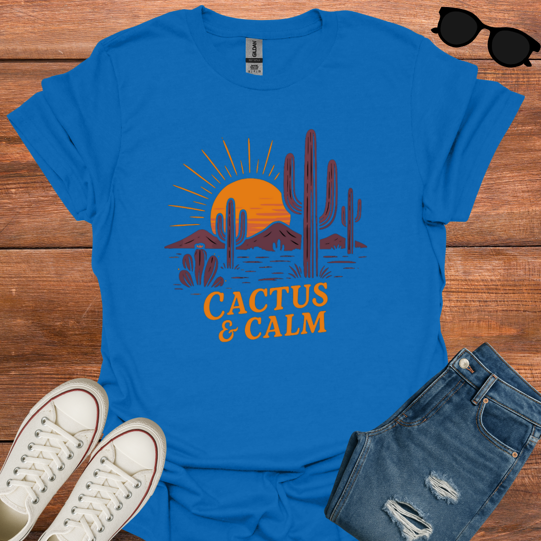 Cactus And Calm T-Shirt