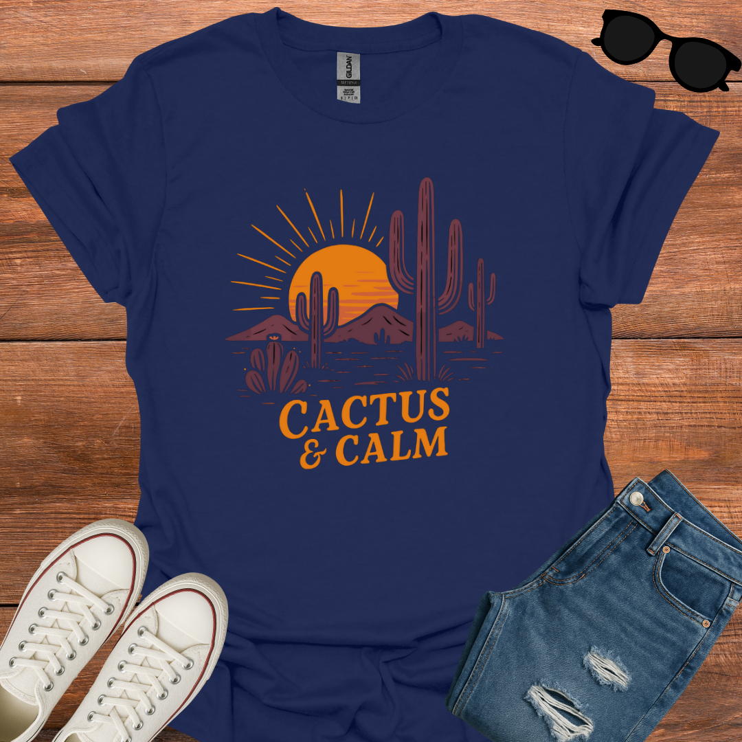 Cactus And Calm T-Shirt