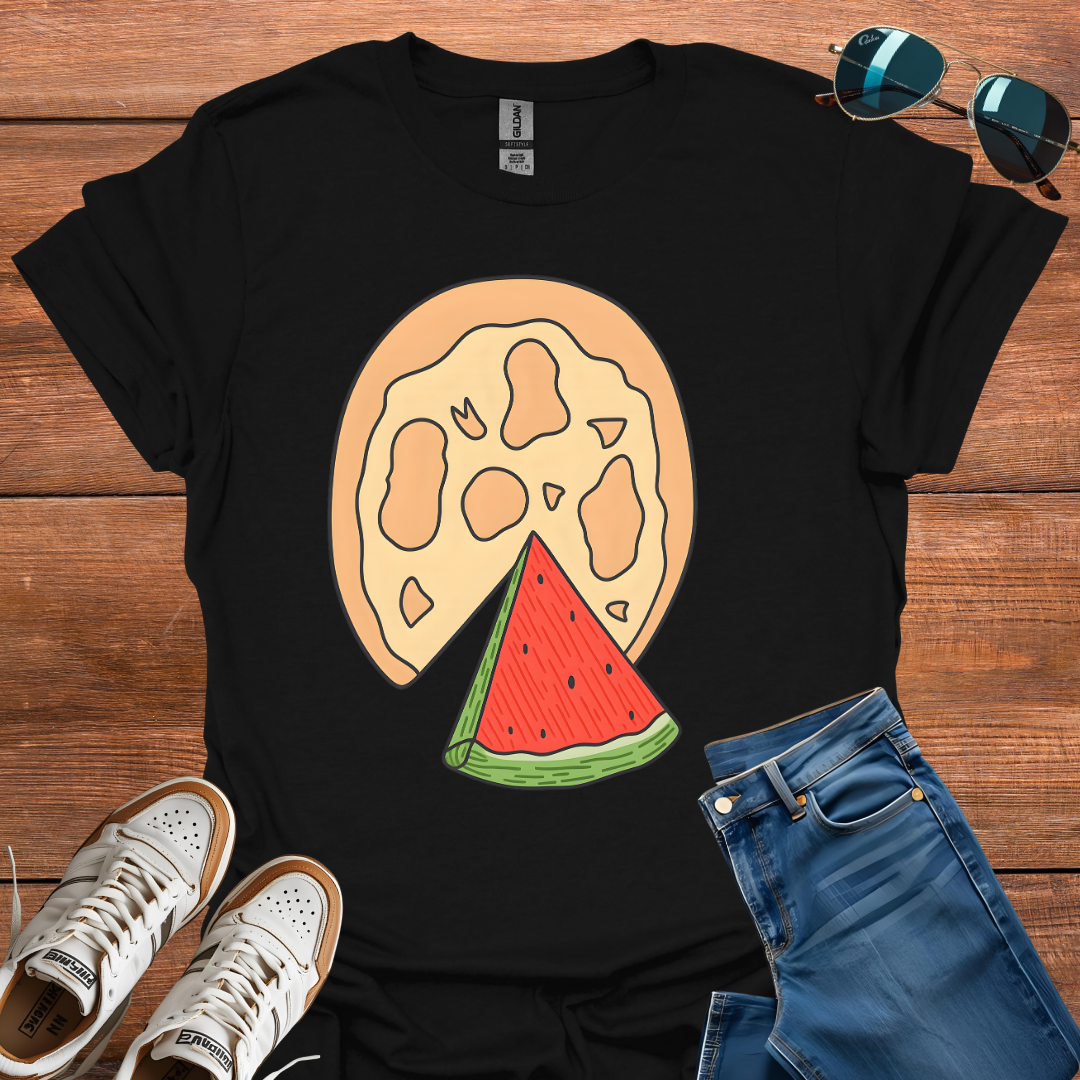 Pizza And Watermelon T-Shirt