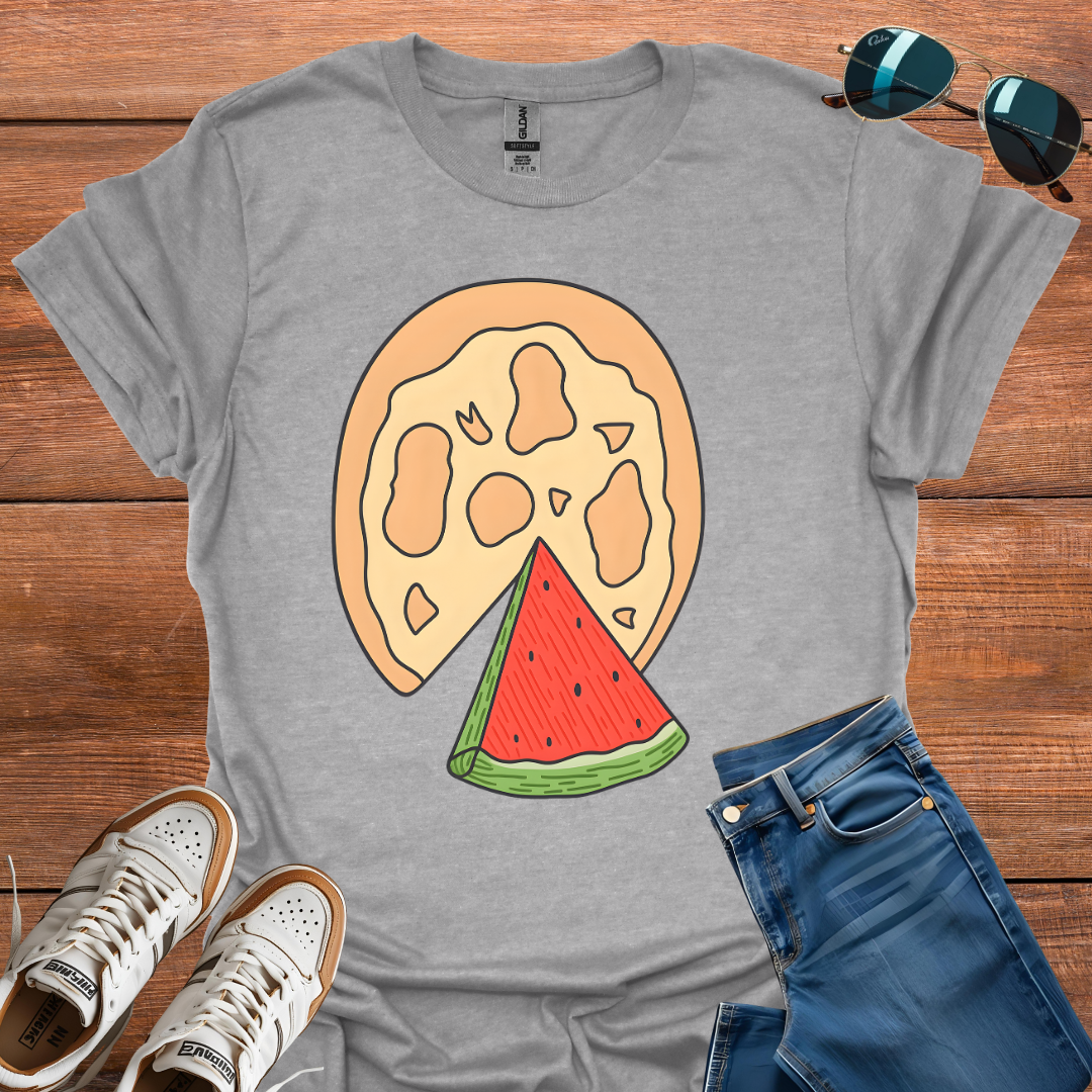 Pizza And Watermelon T-Shirt