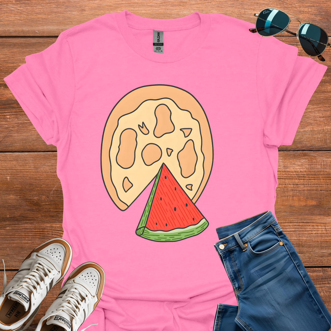 Pizza And Watermelon T-Shirt