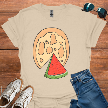 Pizza And Watermelon T-Shirt