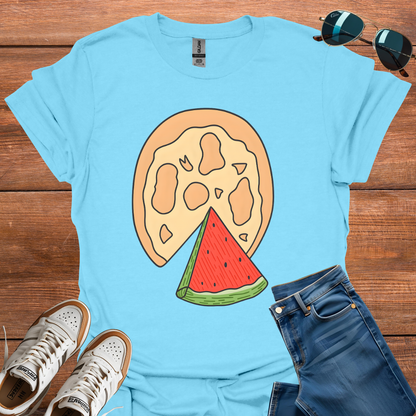 Pizza And Watermelon T-Shirt