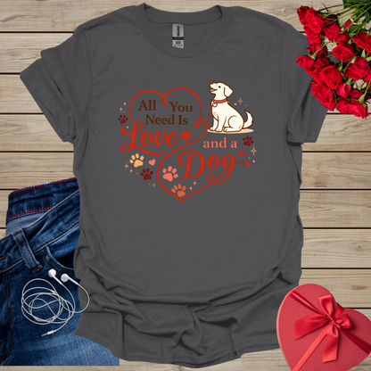 Love And Dog T-Shirt