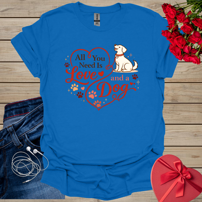 Love And Dog T-Shirt