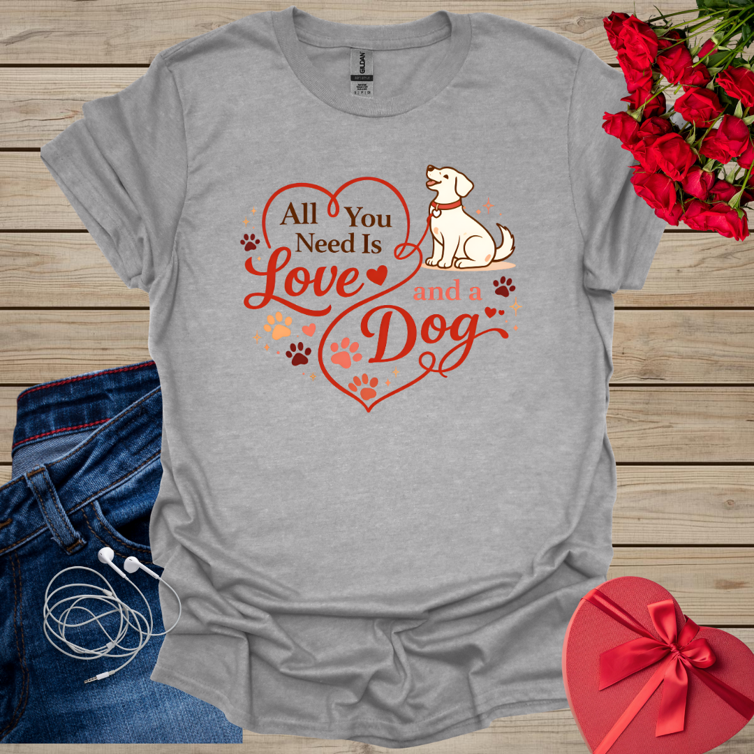 Love And Dog T-Shirt