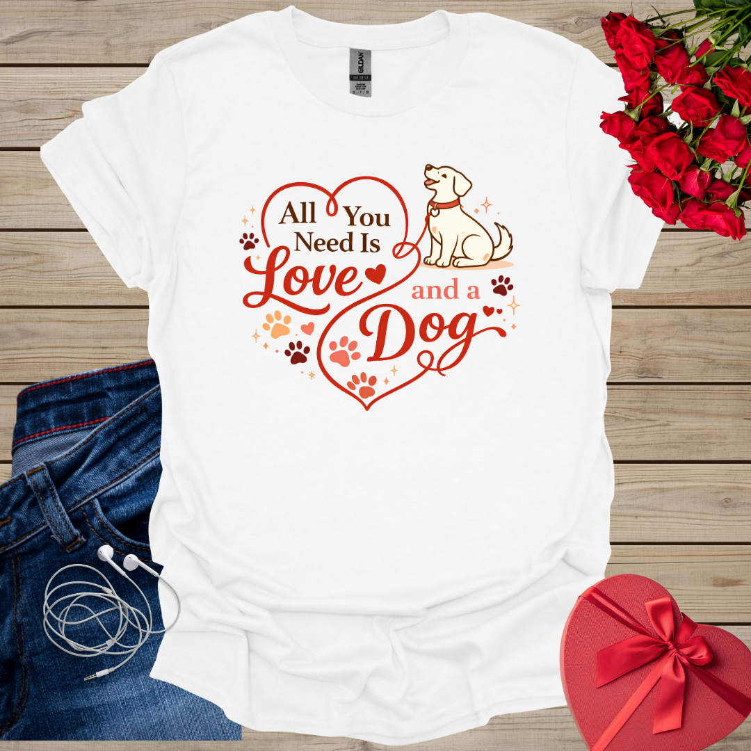 Love And Dog T-Shirt