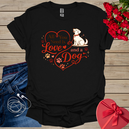 Love And Dog T-Shirt