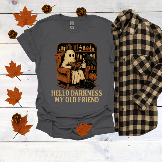 Halloween Ghost Reading T-shirt