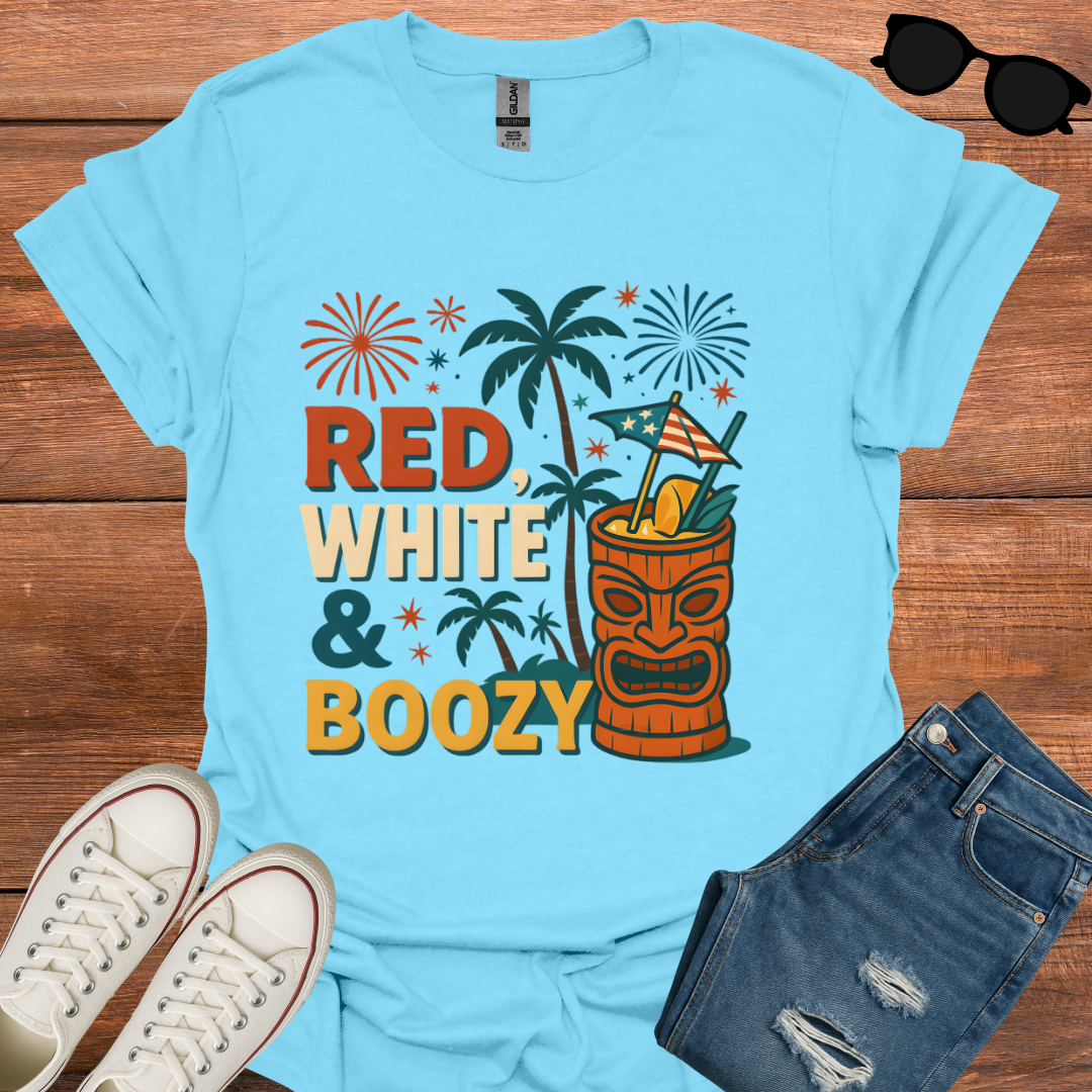 Red, White And Boozy T-Shirt