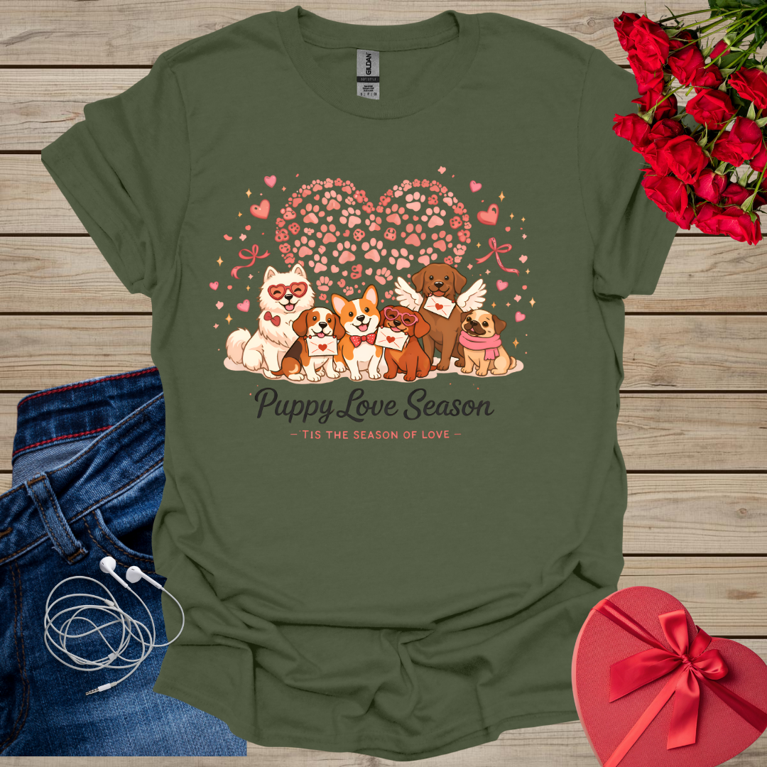 Puppy Love Season T-Shirt
