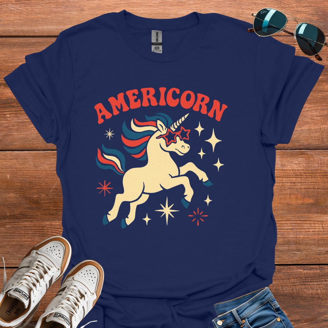 Americorn Retro T-Shirt