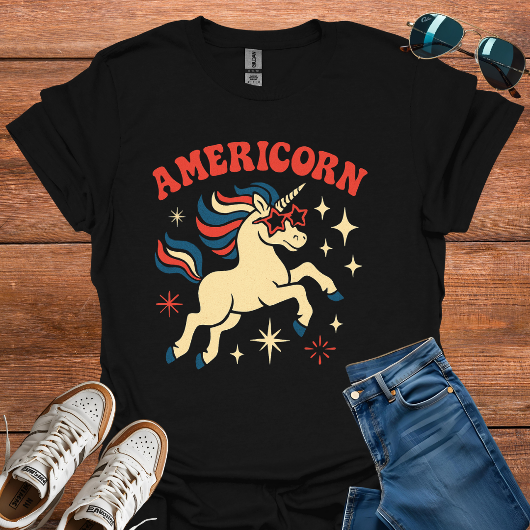 Americorn Retro T-Shirt